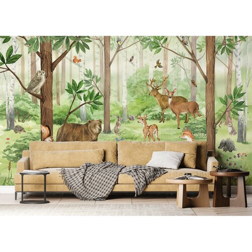Fototapeta XXL Forest Kids 360 x 254 cm, 4 części