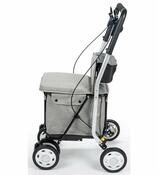 Carlett Senior Comfort nakupovalna torba nakolesih 29 l, siva