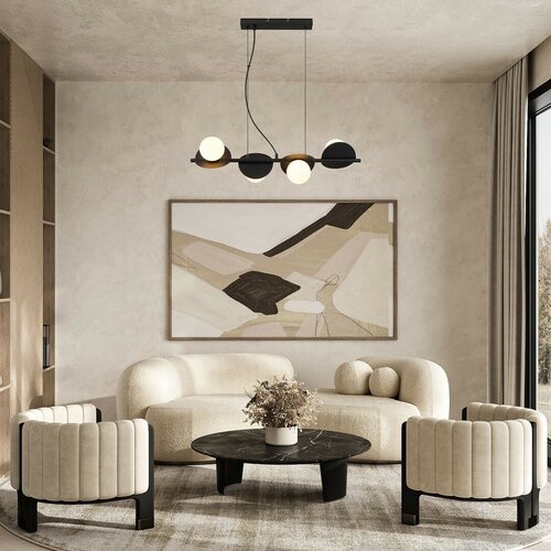 Rabalux 72225 designerska lampa wisząca Jules, G9,4x maks. 5W, IP20