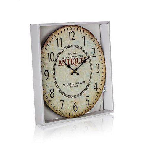 Nástenné hodiny Antique, pr. 34 cm