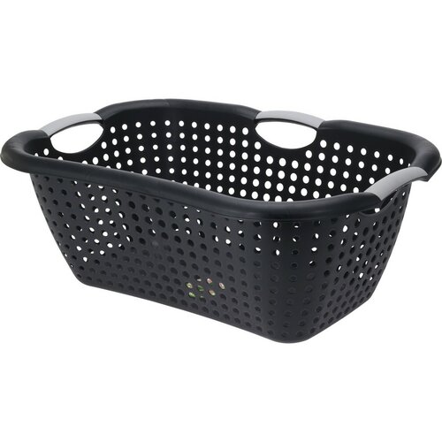 Kosz na pranie Recycled 26 l, 60 x 40 x 22 cm, 26 l, antracytowy