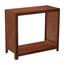 Stora Drewutnia ogrodowa 80 x 80 x 40 cm, corten CORGARDEN 1038
