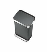 Simplehuman Pedálový odpadkový koš 45 l, černá