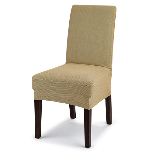 Husă multielastică 4Home Comfort pentru scaun, be j, 40 - 50 cm, set 2 buc.