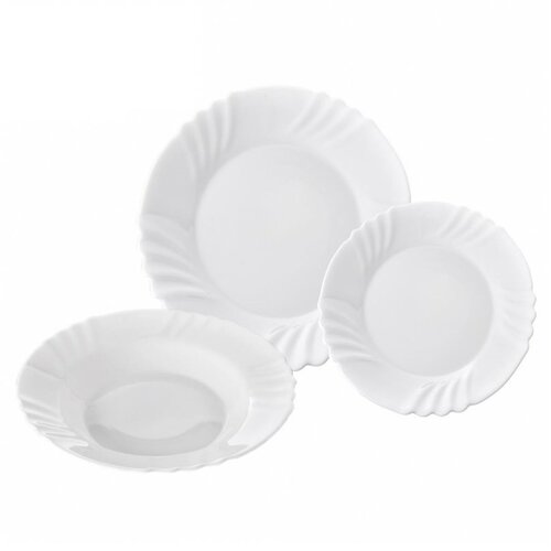 Bormioli Rocco 18-delni jedilni set Ebro