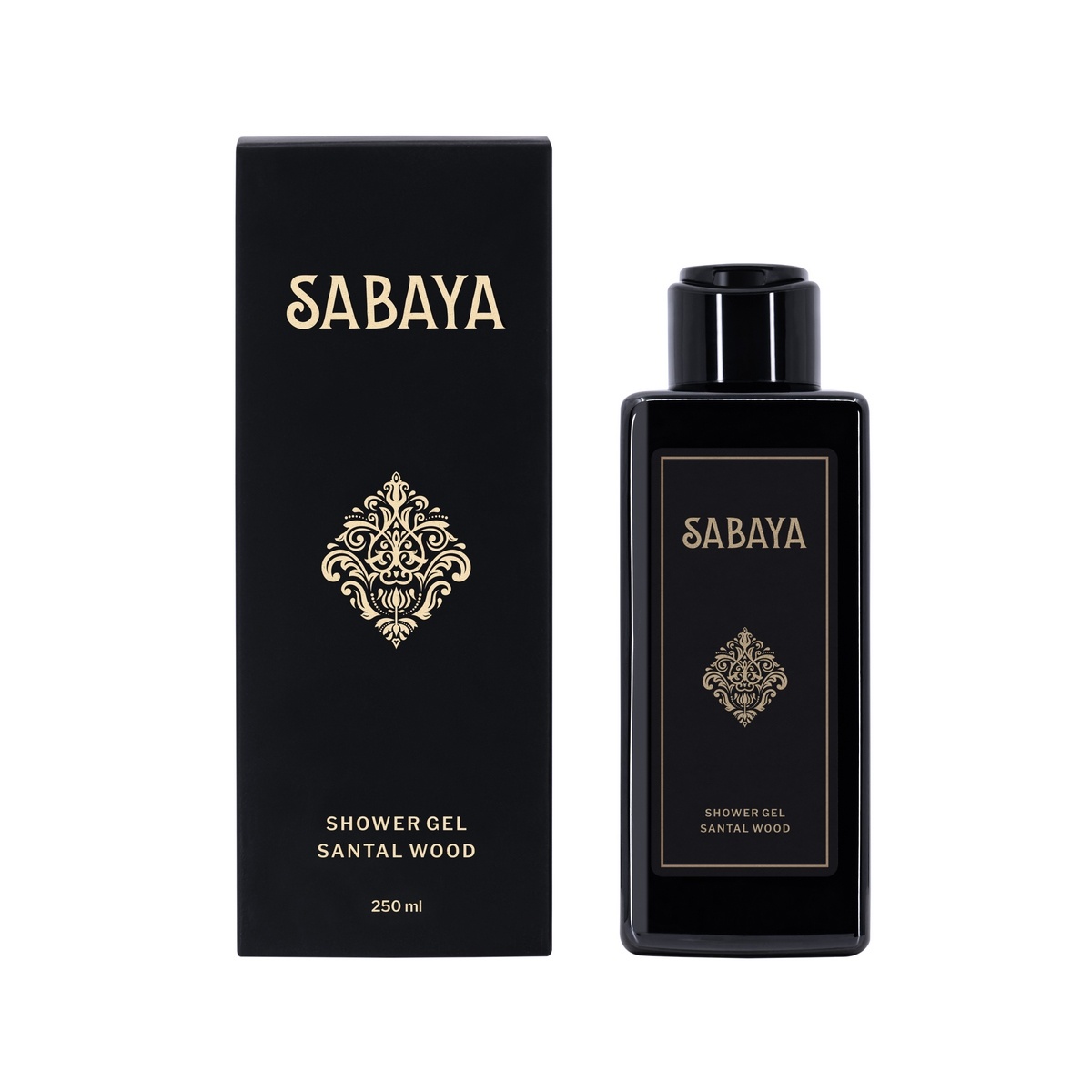 Sabaya Sprchový gel Santalové dřevo, 250 ml