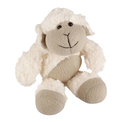 Oaie de pluș Barunka 33,5 cm, crem