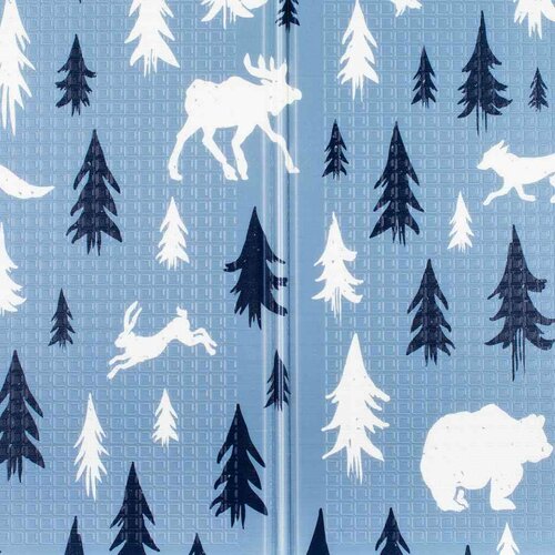 PlayTo Multifunktionale Spielmatte Les Vintage, 200 x 150 cm