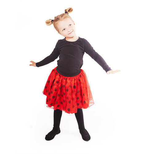 Rappa Otroška krila Tutu Ladybug s pikami