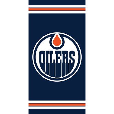 Ręcznik kąpielowy NHL Edmonton Oilers, 70 x 140 cm