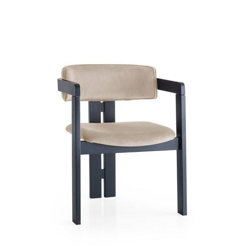 Scaun de sufragerie CO Beige and Black