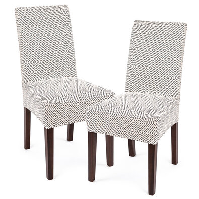 4Home Napínací potah na židli Comfort PlusGeometry, 40 - 50 cm, set 2 ks