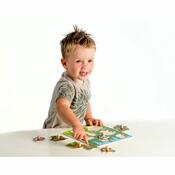 Drewniana układanka „Moje pierwsze leśne zwierzątka”, 6 szt., 22,5 x 22,5 x 2,5 cm, od 12 miesięcy
