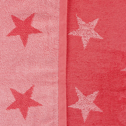 Ručník Stars růžová, 50 x 100 cm