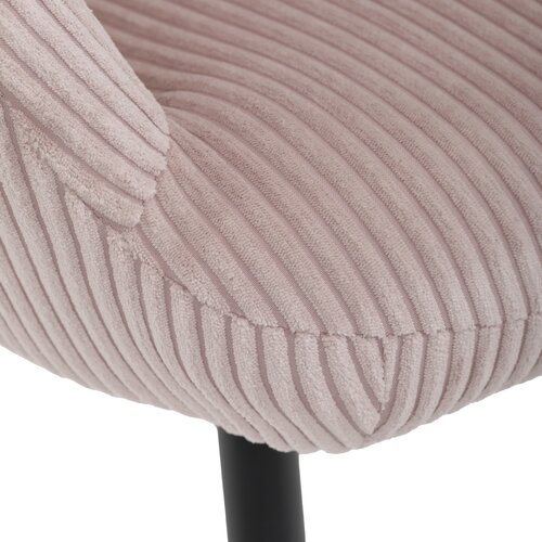 Entspannungssessel mit Fußstütze L7285 PINK6, rosa