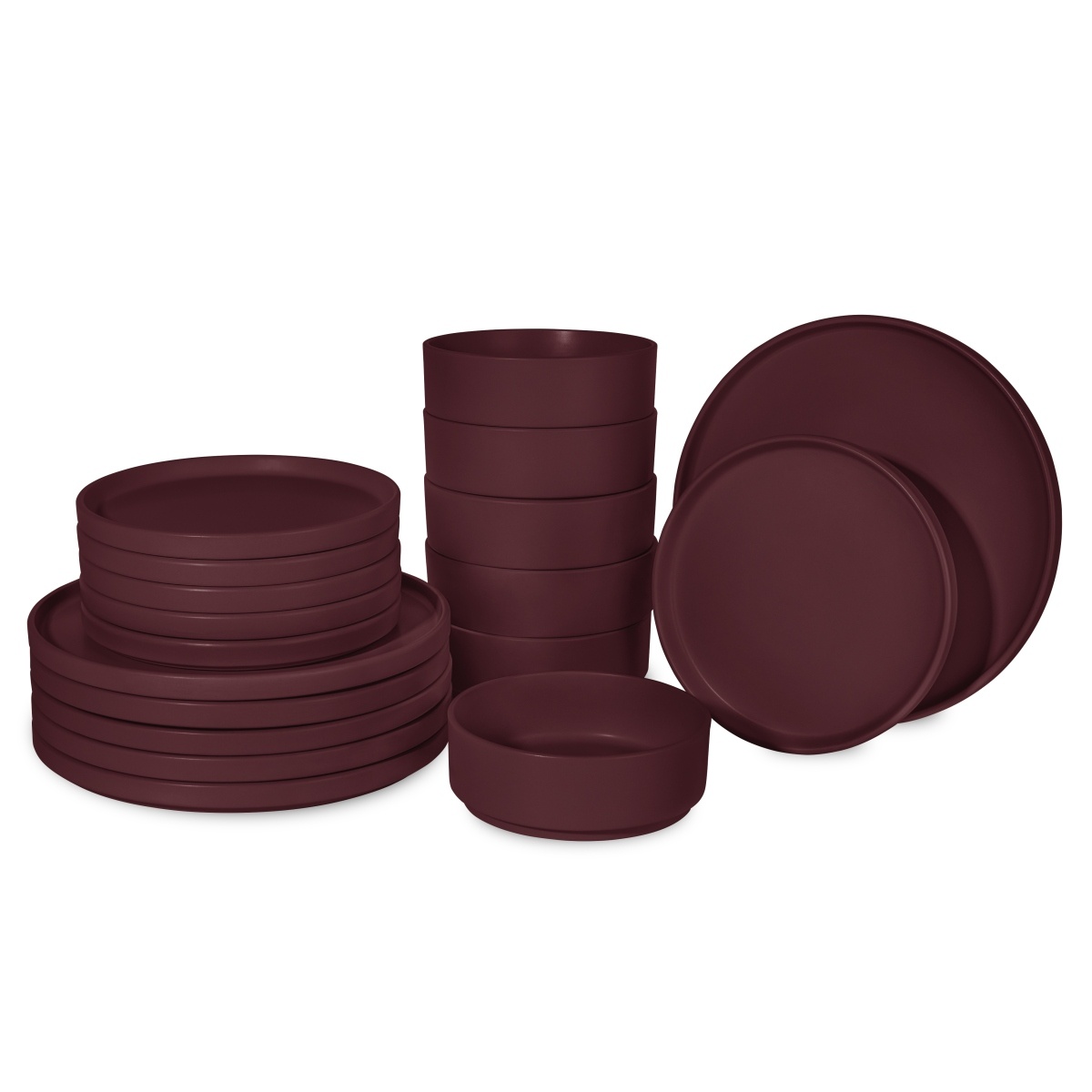 BerlingerHaus 18dílná jídelní sada talířů Leonardo