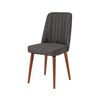 Esszimmerstuhl Vina Anthracite and Walnut