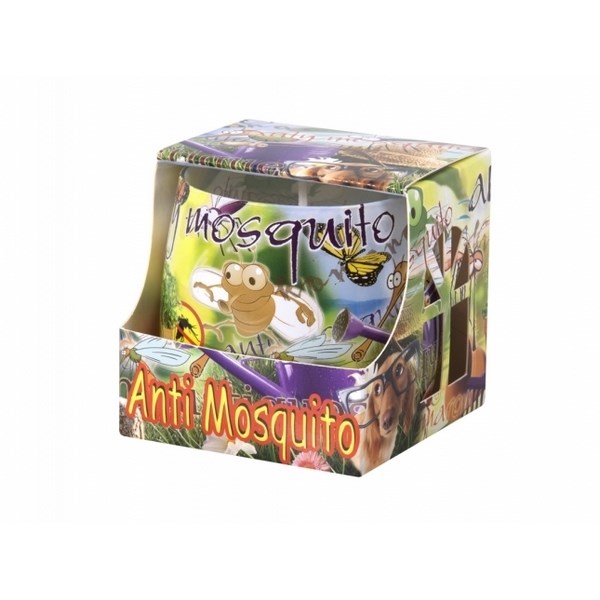 Sviečka v skle Anti Mosquito, 100 g