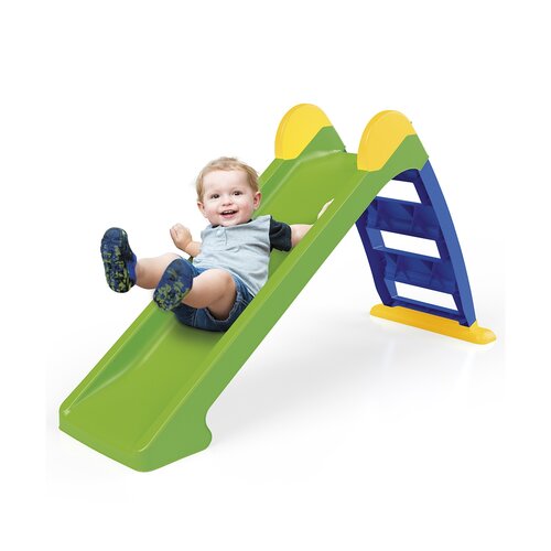 Dolu Dziecięca zjeżdżalnia zielony, 133 x 72 x 45 cm
