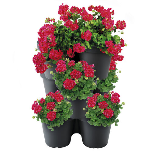 Doniczka Dia 44 cm, czarny