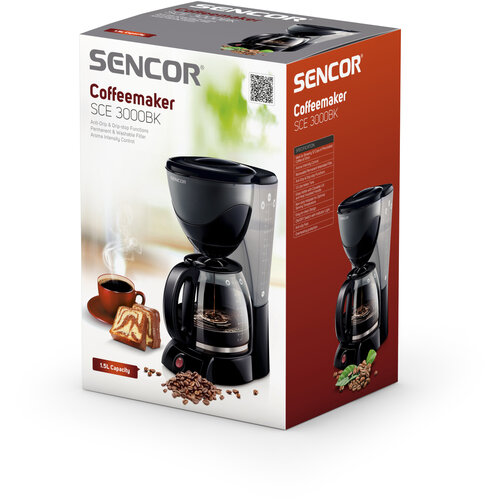 Sencor SCE 3000BK kávéfőző