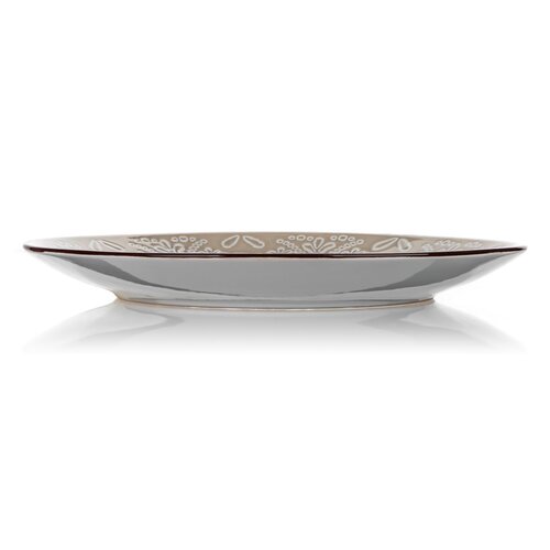 Banquet formájú lapos tányér készlet 27 cm, 6 db