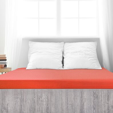 4Home froté prestieradlo Ideál jahodová, 90 x 200 cm