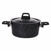Cratiță din aluminiu cu capac EH Granite 4,4 l , diam. 24 cm