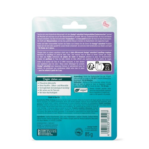 Kneipp Magic Shell fürdőbomba, 85 g