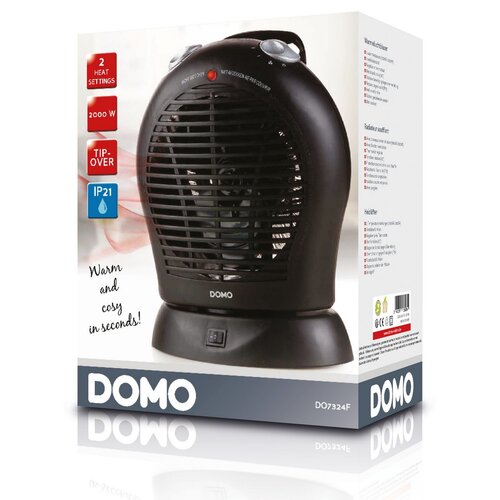 DOMO DO7324F teplovzdušný ventilátor s oscilací