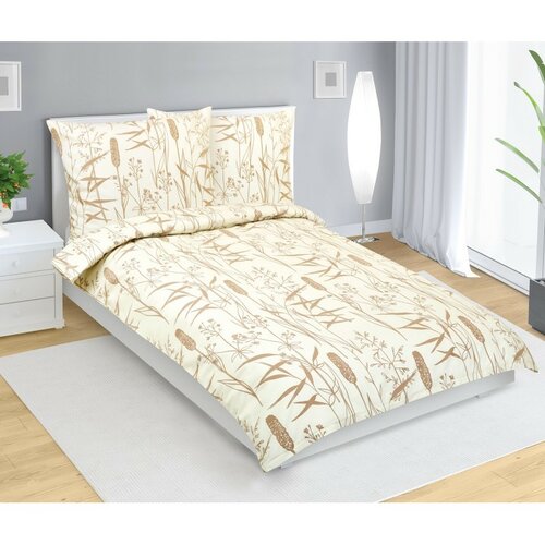 Bellatex Flanelové obliečky Rákos, 140 x 200 cm, 70 x 90 cm