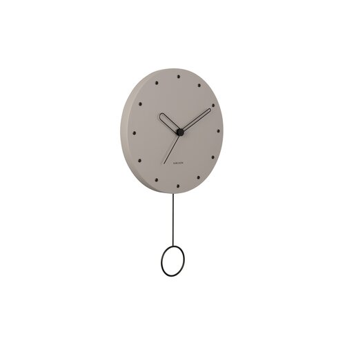 Karlsson 5893WG designové nástěnné hodiny, 50 cm