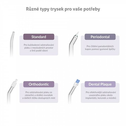 TrueLife interdentális zuhanyzó AquaFloss StationO300 Ozone