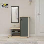 Predsieňová zostava Asia Oak and Anthracite