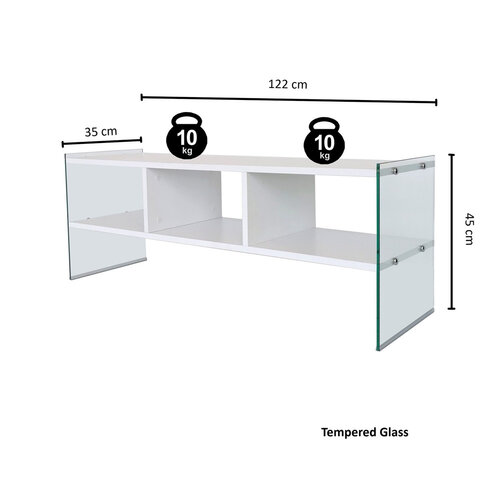 Stolik pod telewizor Glass