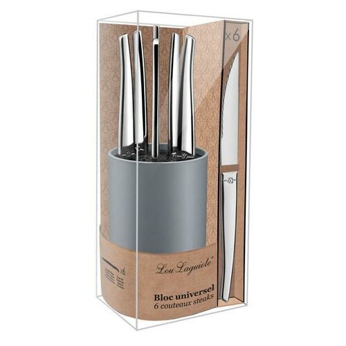 Amefa Set de cuțite pentru friptură în bloc