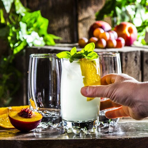 Bormioli Rocco 3dílná sada sklenic Galassia, 420 ml