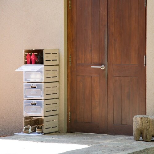 Flex модульний органайзер для взуття Brown 30 x 36 x 22 см