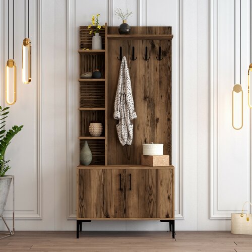 Viyana Walnut előszoba bútor