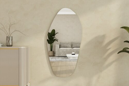 Lustro Bella Black 60 x 120 cm
