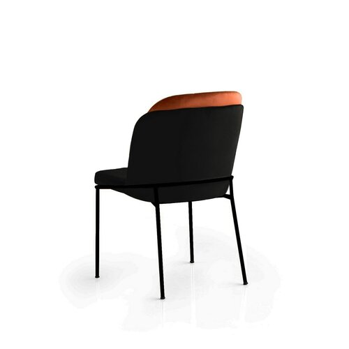 Set de scaune de sufragerie Dore Bronze and Black,4 buc.