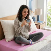 4Home Jersey prostěradlo IDEAL růžová, 160 x 200 cm