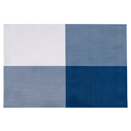 Prestieranie DeLuxe modrá, 30 x 45 cm, sada 4 ks