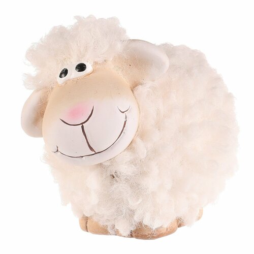 Ceramiczna dekoracja Ovečka, 9 x 8 x 6 cm