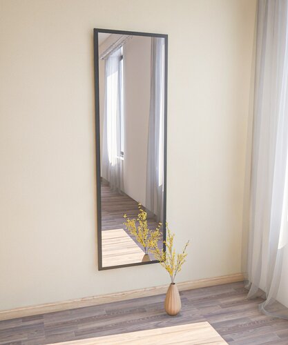 Spiegel Tessa Black 50 x 160 cm