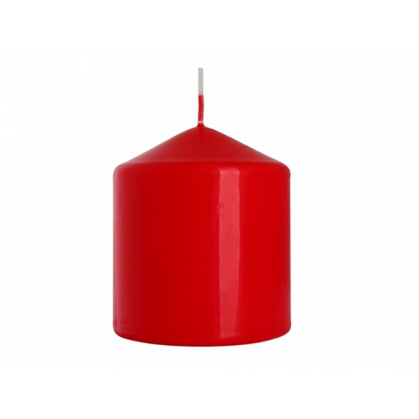 Dekoratívna sviečka Classic Maxi červená, 9 cm, 9 cm