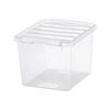 Cutie de depozitare SmartStore Classic cu cleme albe, 3 l