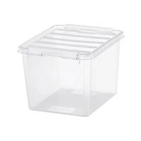 SmartStore Úložný box s bílými klipy Classic, 3 l