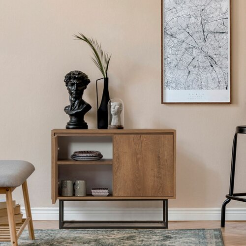 Dulap Zuri Walnut and Black