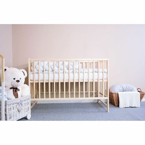 New Baby Łóżeczko dziecięce Basic, naturalny